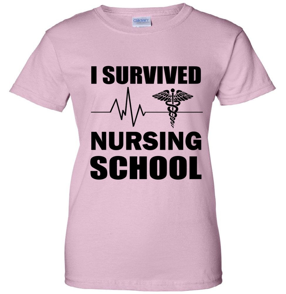 Women's T-Shirt: I Survived Nursing School