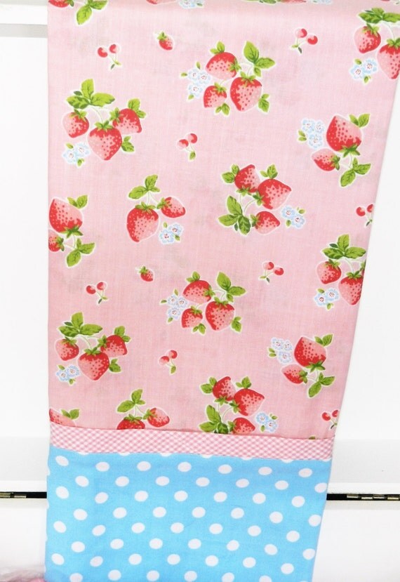 Pillowcase Child's Pillowcase Standard Size Strawberry