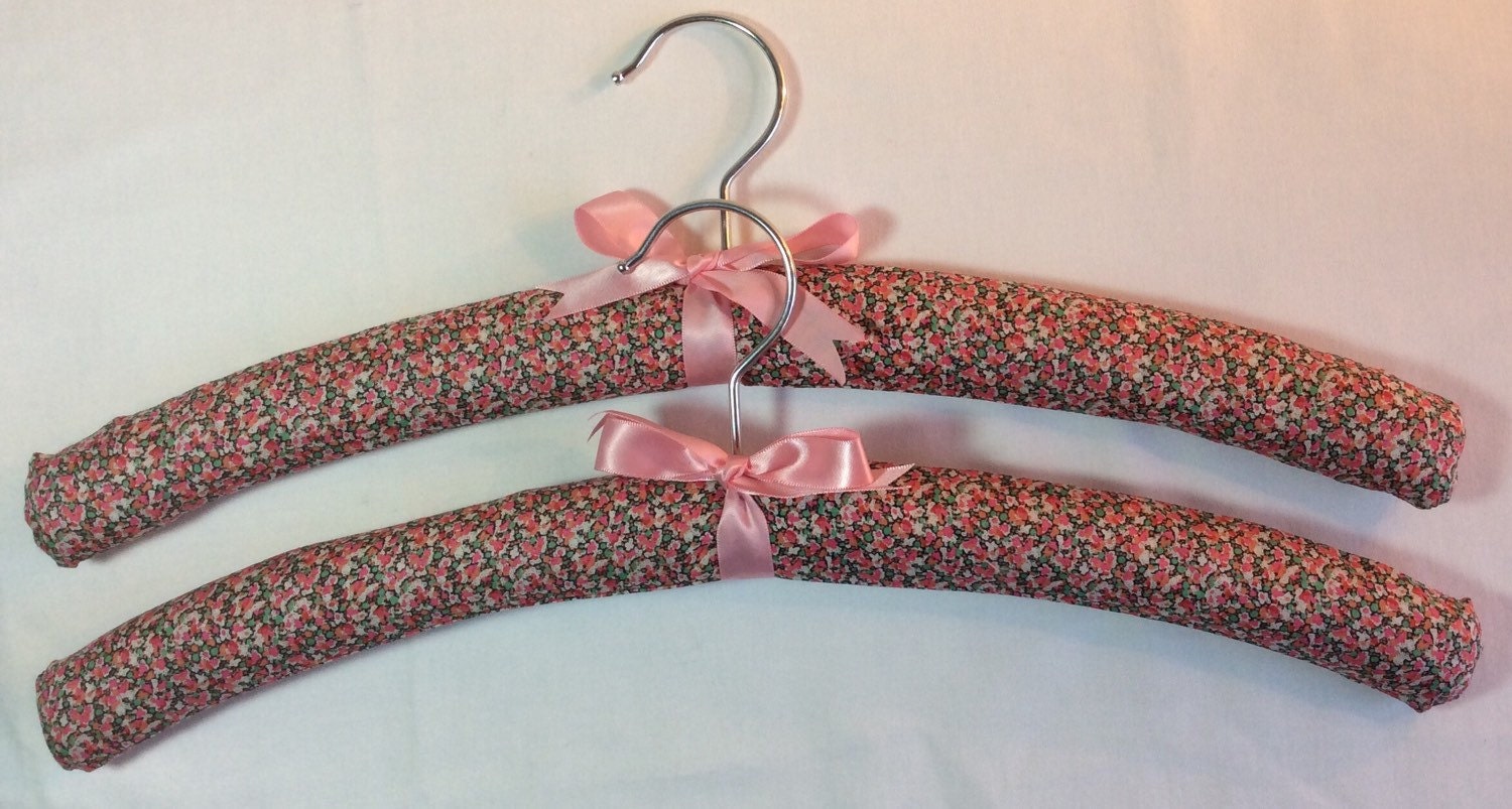 Liberty of London Padded Clothes Hangers / Coat Hangers in