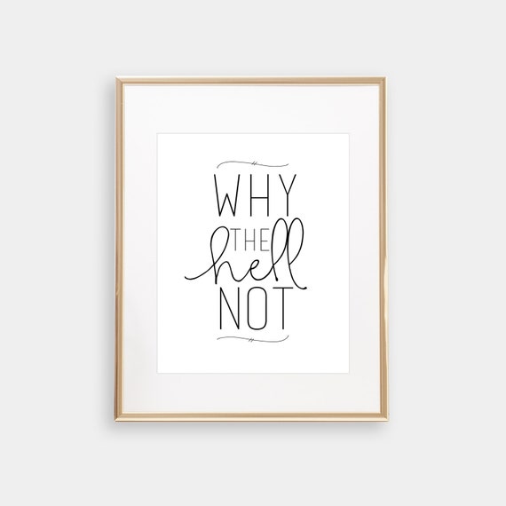Funny Wall Art Print Novelty Printable DIY Printable