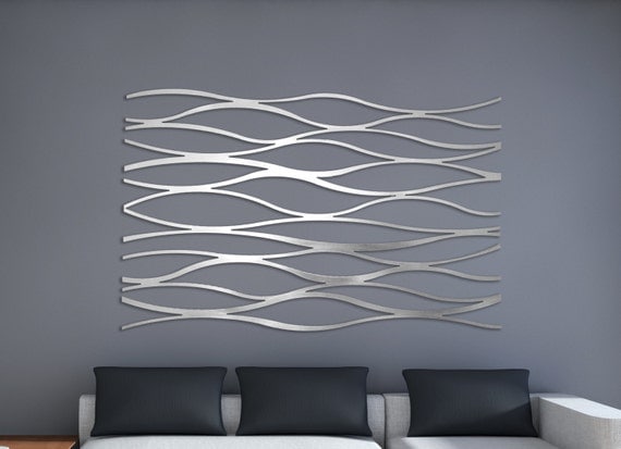 Laser Cut Metal Decorative Wall Art Panel Sculpture For Home