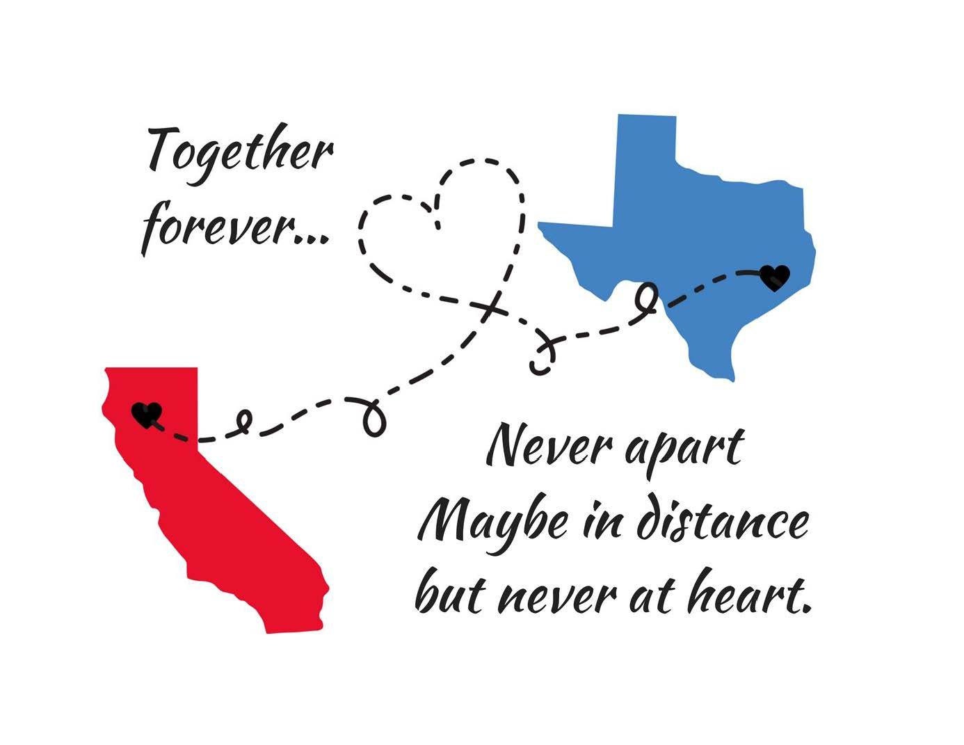 Long Distance Relationship Personalized MapLDR State