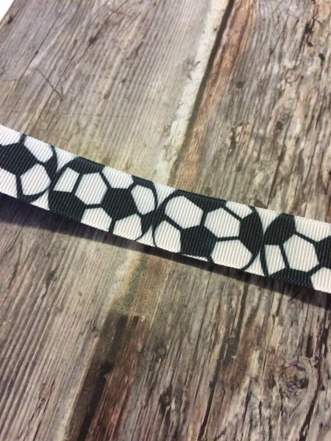 soccer ball headband by GraceAnneCreations on Etsy