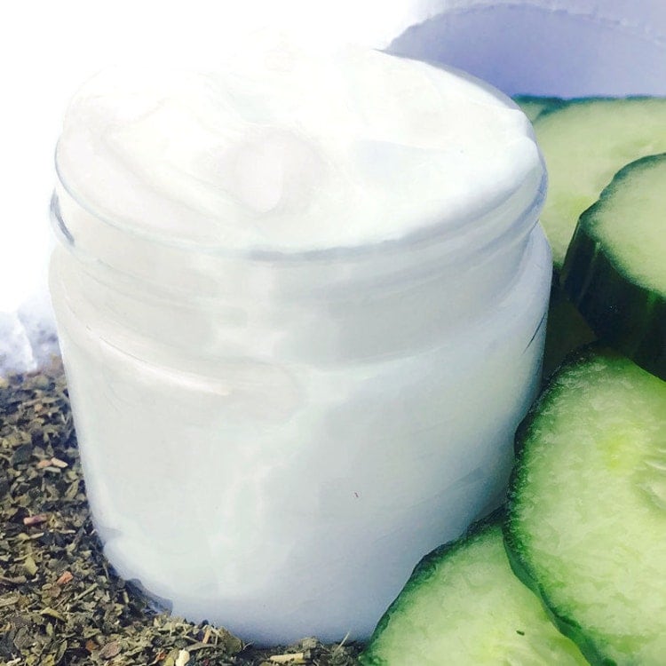 Cucumber & Green Tea Face Cream with Aloe by WildAppalachian