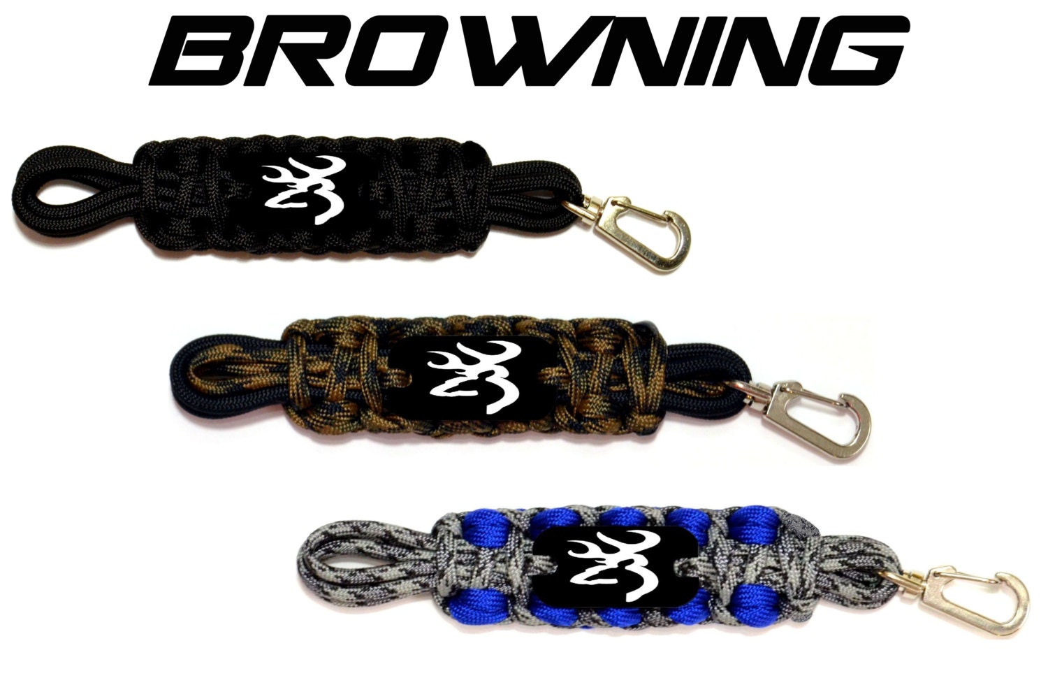 BROWNING Key Chain / Accessory Lanyard w/ Maxus Buckmark Logo