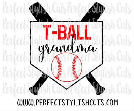 Download T-Ball Grandma SVG DXF EPS png Files for Cutting Machines