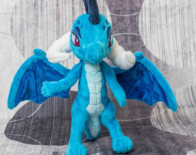 Plushie Dragon Princess Ember MLP:FIM posable stuffed plush toy