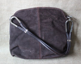 Brown Suede Purse, #398
