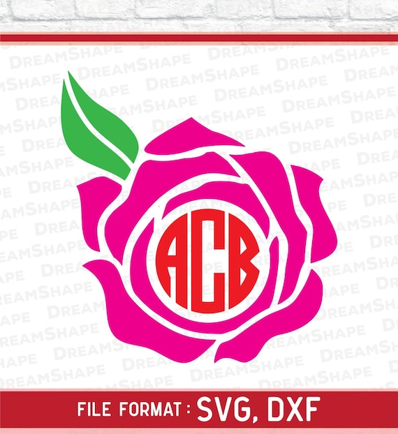 Free Free 86 Flower Svg Monogram SVG PNG EPS DXF File