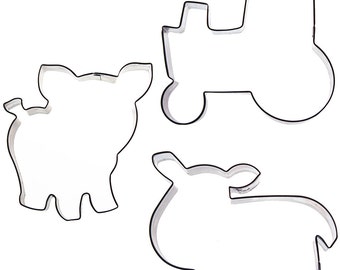 Sweet Elite Farm Cookie Cutter Set by Autumn Carpenter