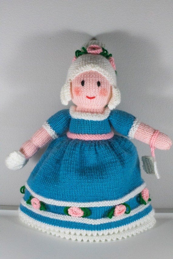 Cinderella Topsy Turvy Doll Hand Knit Princess Doll