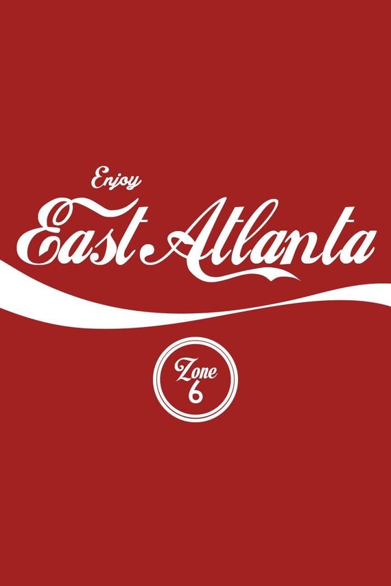 East Atlanta Zone 6 T-Shirt by PurpleGiant on Etsy