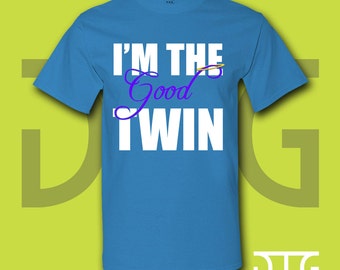 Funny twin shirts | Etsy