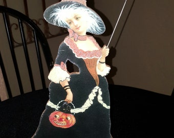 halloween witch vintage halloween witch halloween art