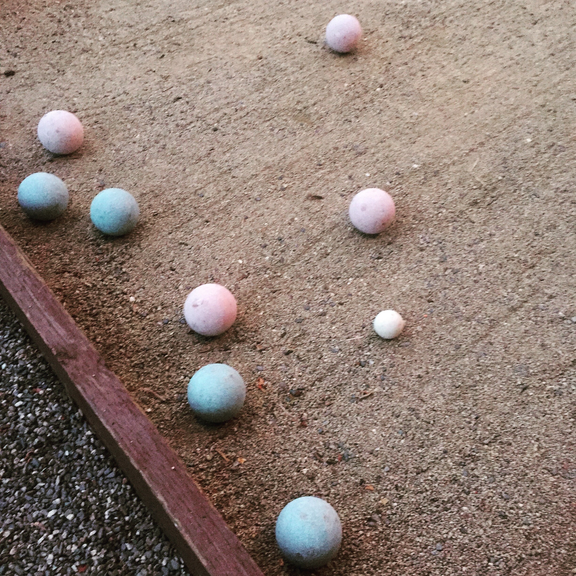 Bocce Ball Rack