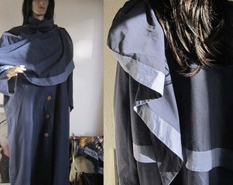 Vintage 80s Cape coat designer oversize Onesize