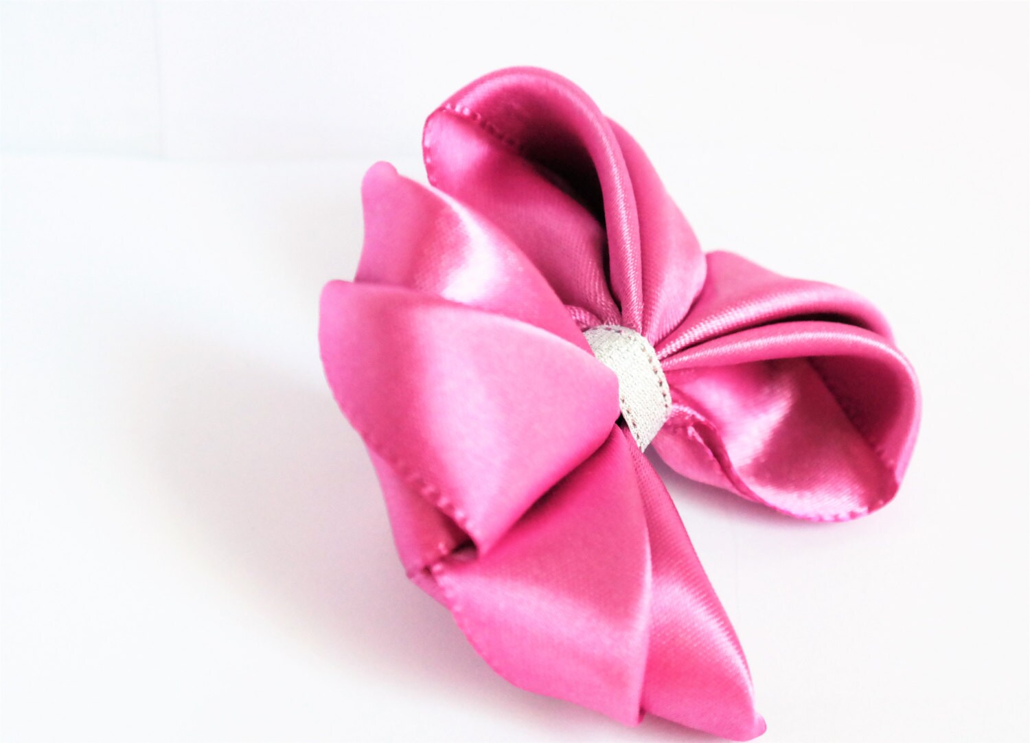 baby girl hair bows beautiful big bows children hair by Kargelina