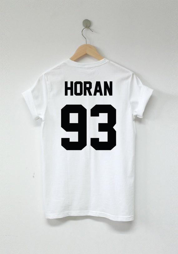 Items similar to NIALL HORAN Shirts HORAN 93 tshirt clothing High ...