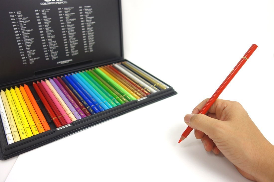 Mitsubishi Pencil Uni Colored Pencils 36 Colors Set By OmhdJapan