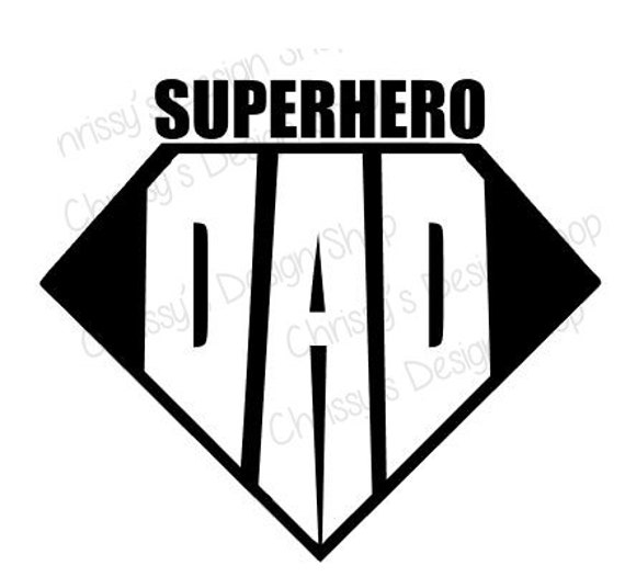 Download Superhero dad svg and silhouette / dad svg / superhero