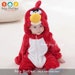 Cute Cartoon Charachters Warm Winter Fleece Baby Boy Girl Bodysuit Jumpsuit Snowsuit