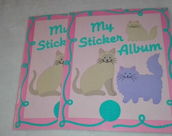 Vintage sandylion sticker album 2 Stuck