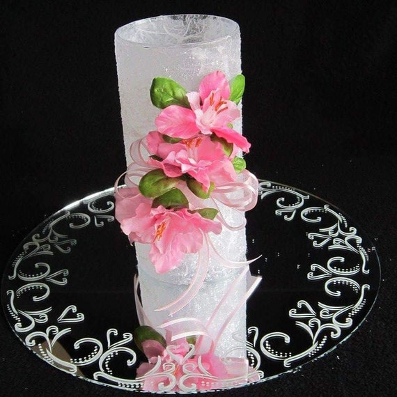 Items similar to Diamond Dust Vase, Glitter Wedding Centerpiece ...