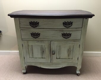 SOLD example- Restored Antique Commode