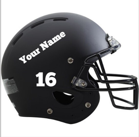 Helmet Decals Helmet Stickers Helmet Numbers Helmet Name