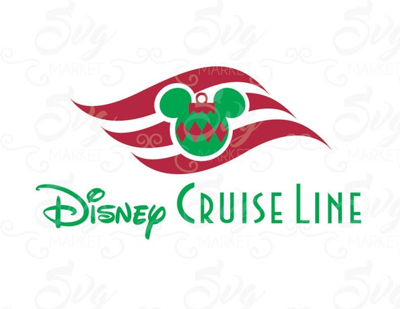 Disney Cruise Christmas Logo Cuttable Design File SVG EPS