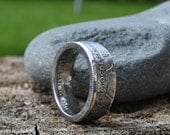 50% Silver Pre 1946 British Florin/Two Shillings Coin Ring