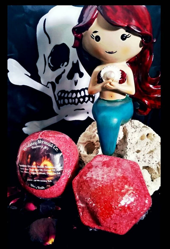 Blood Bath Bath Bomb The true Redrum Blood Red Bath Water
