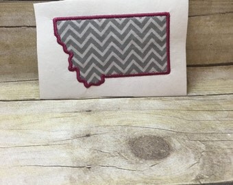 Montana Applique, Montana Embroidery Design Applique
