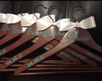 11 Custom Bridesmaid Hangers!