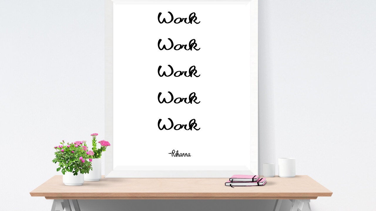 Yes You Can Office Decor Desk Decor Inspirational Quote 77 Quotes