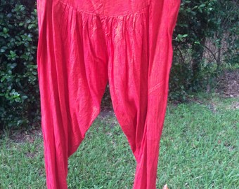 Dark Green Rayon Churidar Pants main image 1
