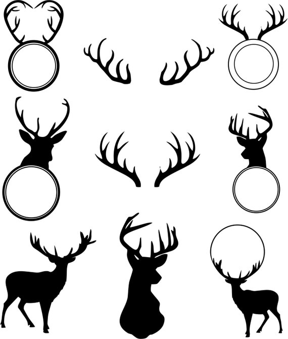 Download Free Svg Deer Antler Bundle File For Cricut / Antlers SVG Bundle Deer Antlers Svg file for ...