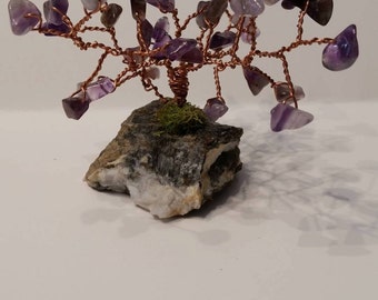 amethyst gemstone tree