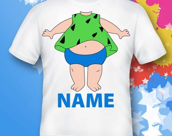 Pebbles Shirt. Pebbles Flinstone Shirt. flintstone gift. flintstone costume. flintstone birthday