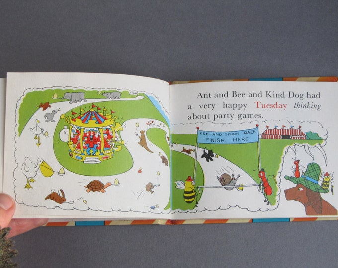 Happy birthday with Ant and Bee by Angela Banner, Book 8 bedtime story for childeren, 4th reprint 1977