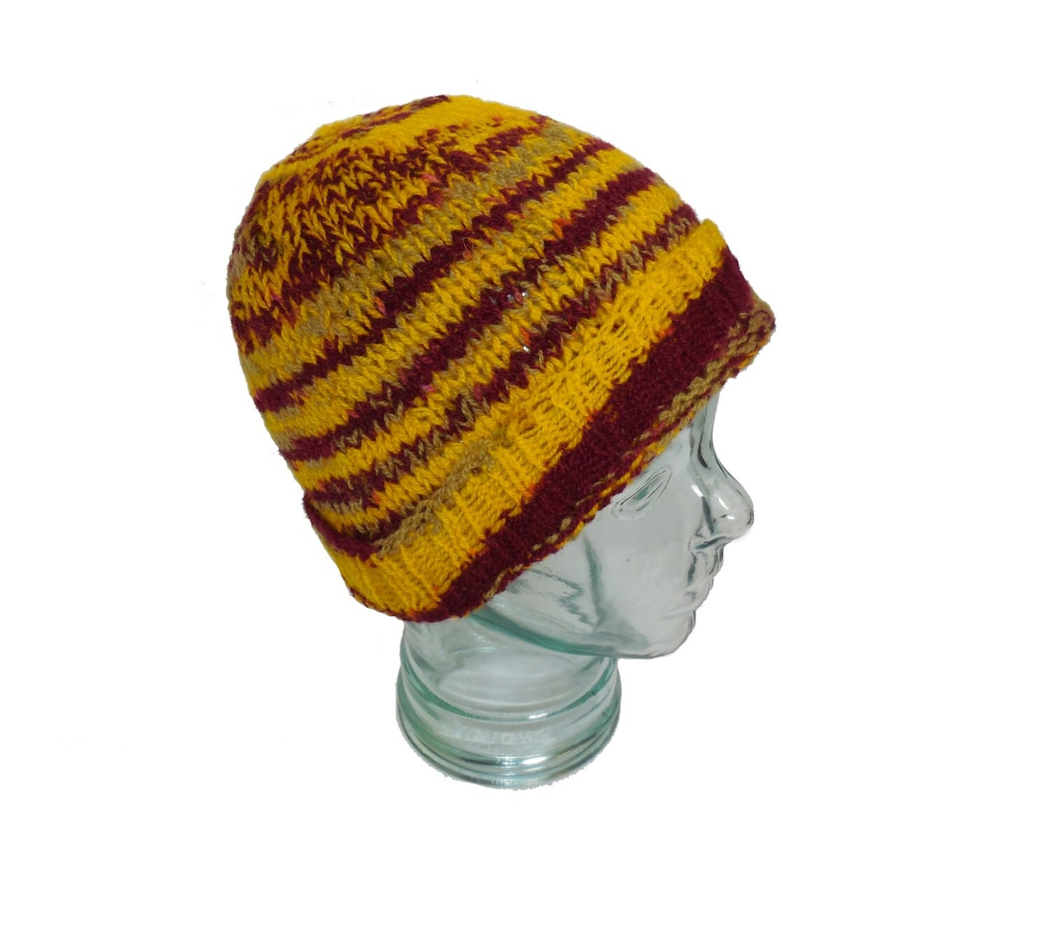 Pattern Knitting Fisherman Beanie from hideandhair on Etsy Studio