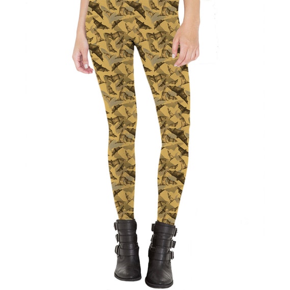 Animal Pattern Leggings | items similar to bats animal pattern leggings made in usa Animal Pattern Leggings | items similar to bats animal pattern leggings made in usa