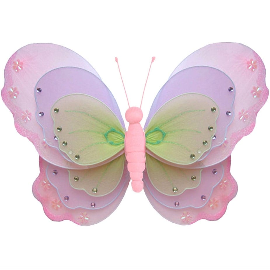 Butterfly Ceiling Decorations Nylon Hanging Butterflies Girls