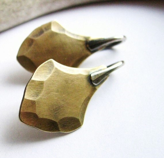 Mixed Metal 14 Gauge Earrings Expanded Piercing Sterling