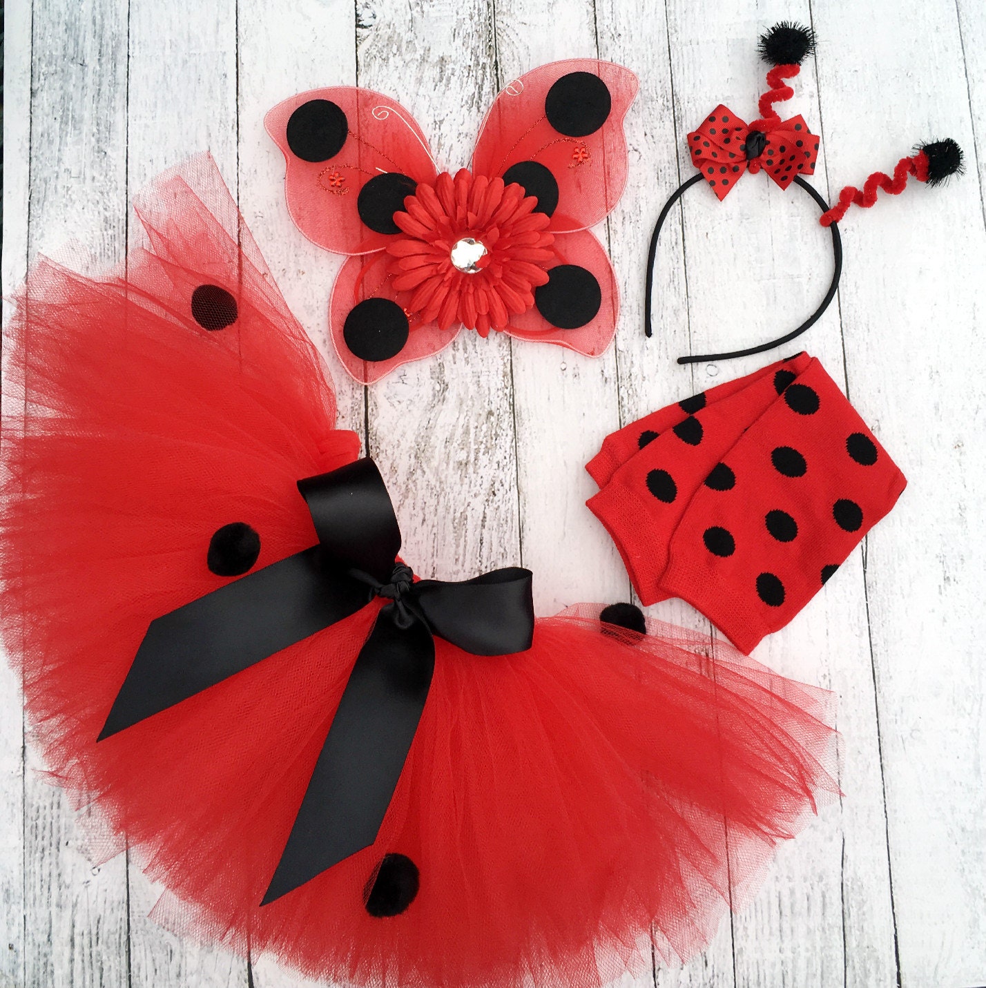 Ladybug Costume Ladybug Tutu Baby Girl Halloween Costume