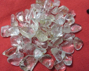2 Clear Topaz Healing Stones White Topaz silver Topaz Healing Crystal Healing Stone Chakra Reiki Energy Body Mind and Spirt