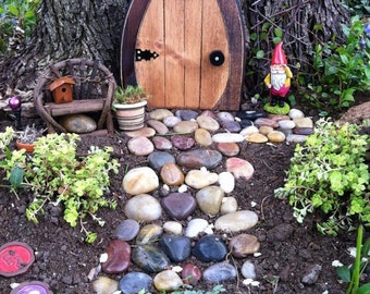 Gnome doors, Fairy Doors, Faerie Doors, Elf Doors, 9 inch.