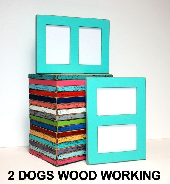 Collage picture frame 2 opening 4x6 multiple frame Multi