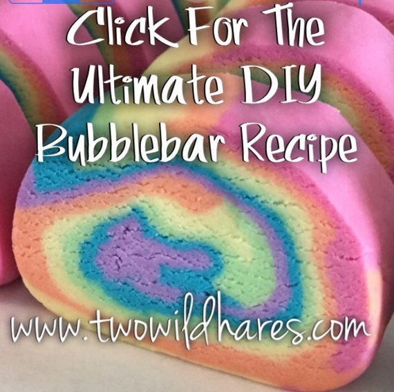 DIY Bubble Bar / Solid Bubble Bath Recipe By TwoWildHares On Etsy