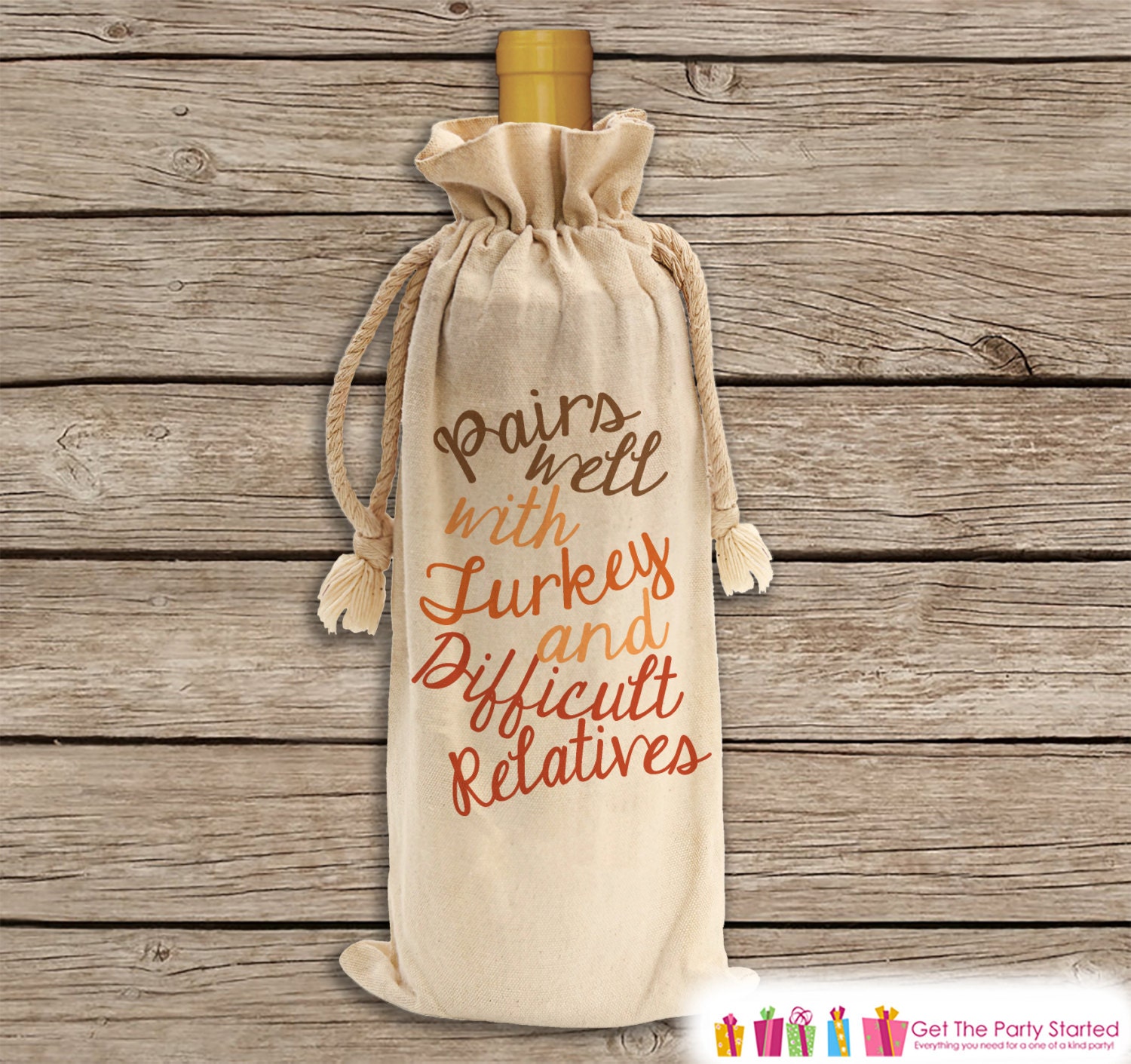 funny wine gift bags